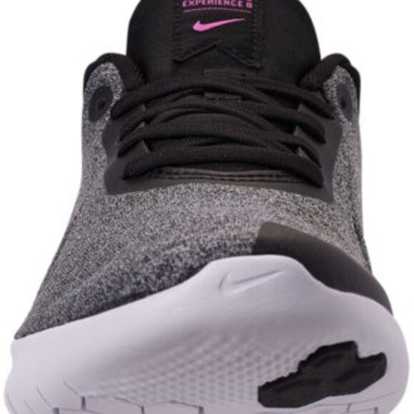 NWT Nike Flex Experience Run Womens 10.5 Wide Black Pink Road Running Shoes - Picture 15 of 15